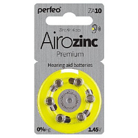 PERFEO ZA10-6BL AIROZINC PREMIUM (6) Элементы питания