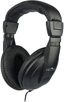 OKLICK Наушники мониторные Оклик HP-M211V 1.8м черный проводные оголовье (HP-M211VB) Наушники