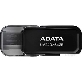 A-DATA 64GB UV240 черный (AUV240-64G-RBK) USB флеш