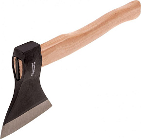 SPARTA Топор, 800 г, в сборе, кованый, деревянное топорище Топор