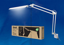 UNIEL (10610) TLD-524 WHITE/LED/500LM/4500K/DIMMER Светильник настольный