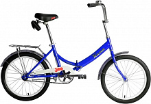 FORWARD KAMA 20 (20 1 ск. рост. 14 ) 2023, синий/серебристый, RB3K013E9XBUXSR Велосипед