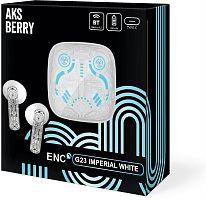 AKSBERRY (6900288050015) G23 TWS, белый Наушники