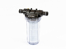 DENZEL Фильтр тонкой очистки F2, объем 2л, диаметр 1" 97282 Насосы