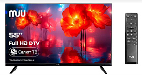 MIU U55SLT101SV SMART TV безрамочный Телевизор