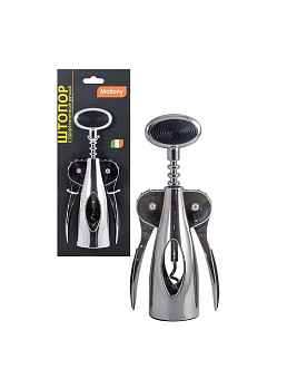 MALLONY Штопор MODERNO с прорезиненной ручкой (984041) Штопор