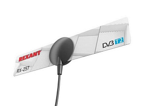 REXANT (34-0257) RX-257 DVB-T2 - активная Антенна