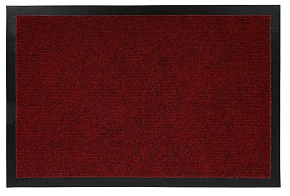 VORTEX 24326 Коврик влаговпитывающий, ребристый TRIP 60*90 см "VORTEX", красный / 10 Коврик