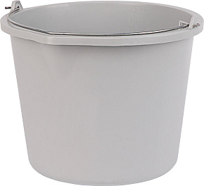 MATRIX Ведро строительное пластмассовое 12 л, усиленное 81409 Ведро