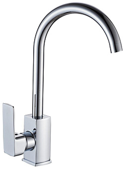 GOTA ROCIO G012310-GOTA Vigo Cмеситель д/кухни шар. с высоким изливом, креп.гайка Смеситель