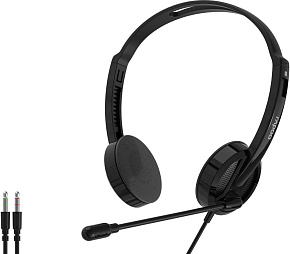 RAPOO H102 Black Гарнитура проводная