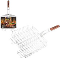 ECOS Решетка для гриля глубокая OPTIMA+, 55(+4)х31х24х5,5см. 999639 Всё для барбекю