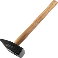SPARTA Молоток слесарный, 1000 г, квадратный боек, деревянная рукоятка 102185