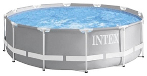 INTEX Бассейн каркасный 366х76 см + фильтр-насос INTEX ( Арт. 26712NP) Бассейн каркасный