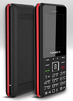 TEXET TM-D215 черный-красный (127207) Телефон мобильный