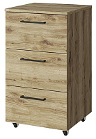 АНРЭКС DOORSET Тумба выкатная 3S. Цвет ДУБ НАВАРРА (1 уп.) Модульная мебель