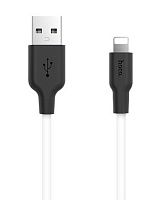 HOCO (6957531071365) X21 USB (m) - 8 Pin (m) 1.0m - белый/черный Кабель