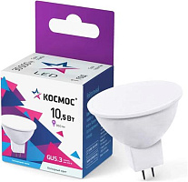 КОСМОС LkecLED10.5wJCDRC65 белый Лампа светодиодная
