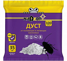 NADZOR Дуст от ползающих насекомых, 100 г, DIH002Н Дуст от ползающих насекомых