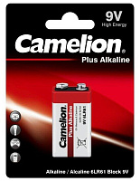 CAMELION (1655) 6LR61 PLUS ALKALINE BL-1 (6LR61-BP1 9В) Элементы питания