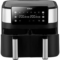 KITFORT КТ-2259 черный и серебристый