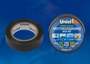 UNIEL (04510) UIT-135P 10/15/01 BLK Изоляционная лента