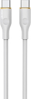 AKSBERRY (6900327510012) X162 Liquid silicone Type-C -Type-C, белый