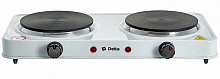 DELTA D-706 двухконфорочная диск белая (5) Плитка электрическая