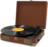 RITMIX LP-100 Brown leather Проигрыватель