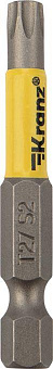 KRANZ (KR-92-0429-1) Torx T27х50 мм для шуруповерта (2 шт./уп.) Бита