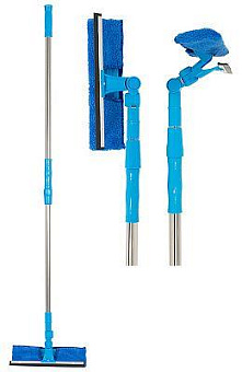 РЫЖИЙ КОТ Стекломой WS-09 с насадкой из микрофибры (006872) Стекломой