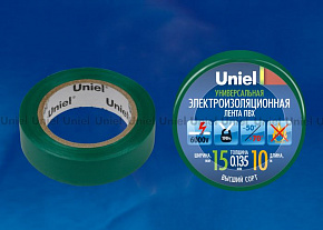 UNIEL (04512) UIT-135P 10/15/01 GRN Изоляционная лента