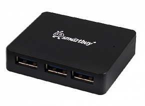 SMARTBUY (SBHA-6000-K) USB3.0 4 порта черный USB-устройство