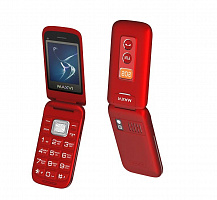 MAXVI E5 RED Мобильный телефон
