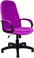 ЯРКРЕСЛА Кресло Кр61 ТГ ПЛАСТ HT41 (ткань фиолетовая) КомпьютерноеОфисное кресло