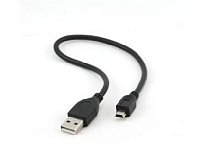 GEMBIRD/Cablexpert (08178) CCP-USB2-AM5P-1 AM/miniBM 5P 0.3м экран (10) Кабель