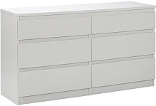 ГУД ЛАКК 2.03.02.080.1 КАСТОР комод 6 ящиков RU белый (2 пак.)