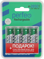 PERFEO (PF_C3319) AA2850MAH/4BL+ BOX Аккумулятор Пластик Аккумулятор