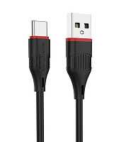 BOROFONE (6957531099390) BX17 USB-Type-C 2A 1.0m - черный Кабель Type-C