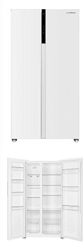 SNOWCAP SBS NF 472 W 472л белый Холодильник