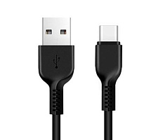 HOCO (6957531068846) X20 USB (m) - Type-C (m) 1м черный Дата-кабель Type-C