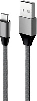 AKSBERRY (6900278680013) X158 USB A-Type C, 3A, серый Кабель