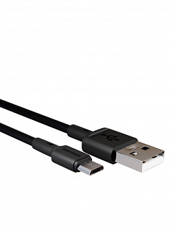 MORE CHOICE (4627151197326) K14m USB (m)-microUSB (m) 0.25 м черный Кабель