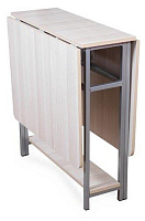 БИТЕЛ Стол-книжка-3 Дуб Сонома/Металлокаркас Стол-книжка