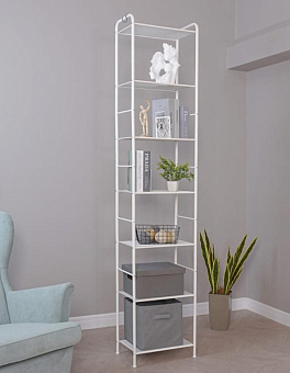 ЗМИ Стеллаж "Валенсия 17" (Белый) СТВ17 Б Стеллаж