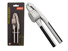 MALLONY Пресс для чеснока ELETTO, сплав цинка никелированный,ABS пластик (ручка) (004189) Пресс для чеснока