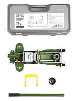 STVOL SDF2325K подкатной 2т в кейсе 140-320мм Домкрат