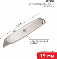 REXANT (12-4907) Нож с трапециевидным выдвижным лезвием Нож