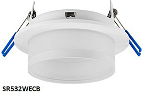 ECOLA SR532WECB GX53 H4 SP5372 белый матовый Светильник встраиваемый