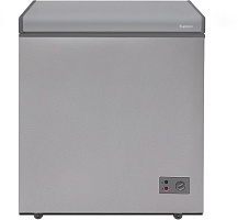 БИРЮСА W155KX 145л (ларь, глухая крышка) графит Морозильный ларь